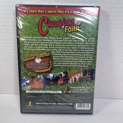 New Champions of Faith - Baseball Edition (DVD, 2008) - Picture 3 of 5