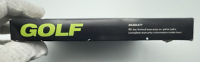 Golf (Nintendo, 1985) w/ Manual, Box & Sleeve 5-Screw (Damaged Box) Free Shippin