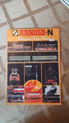 Arnold-N 1980-81 N-Model Train Catalog