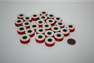 RED G Nylon Beading Thread 50 Yard Spool EACH (25 TOTAL Small Spools) NEW