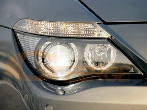 For BMW E63 E64 630i 645Ci 650i M6 Ultra Bright COB Led Angel Eyes Halo Rings - Picture 17 of 17
