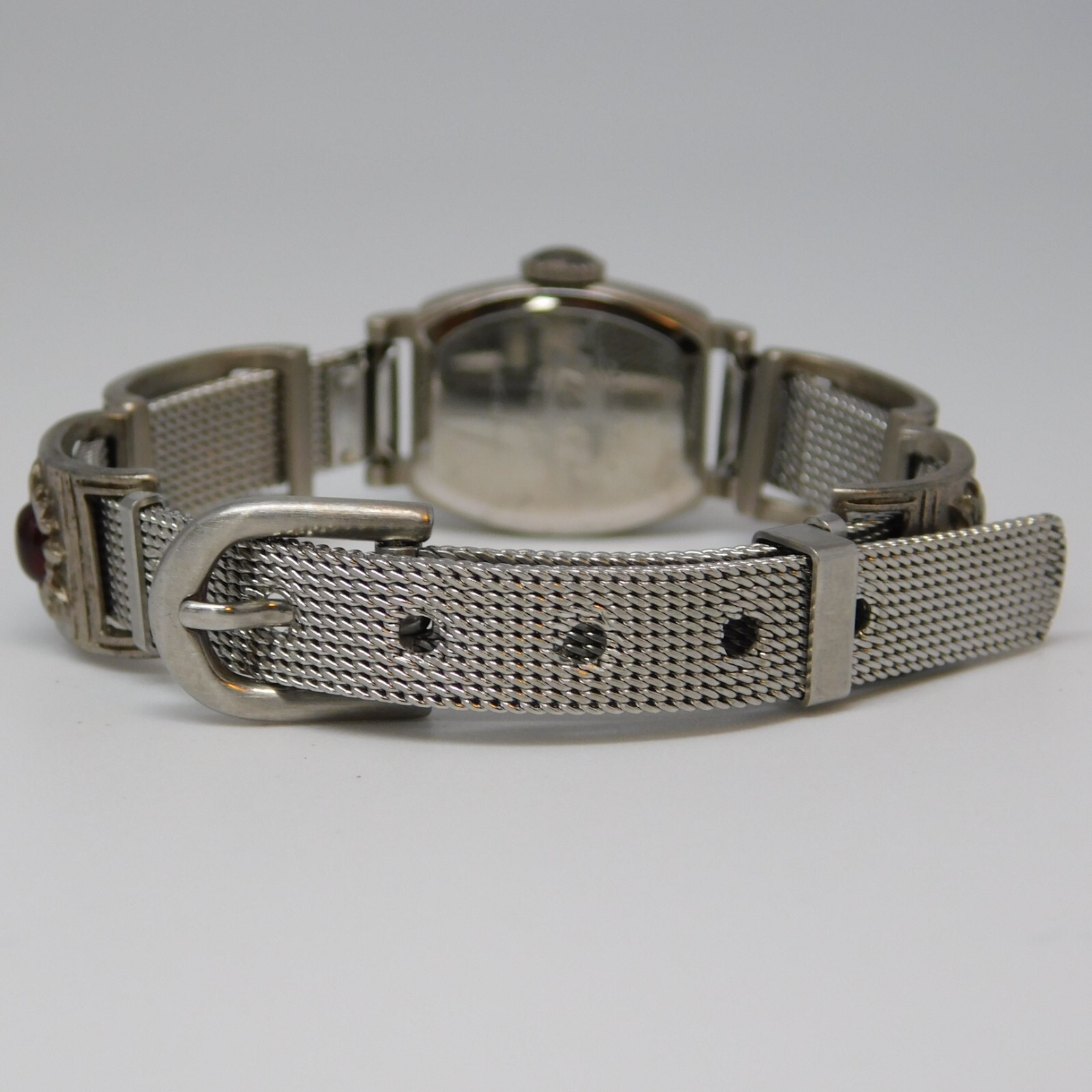 FOSSIL Authentic EC-8843 Mesh Band Quartz Analog … - image 3