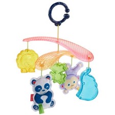 Fisher-Price Sweet Animal Friends On the Go Stroller Mobile Easily Attaches New