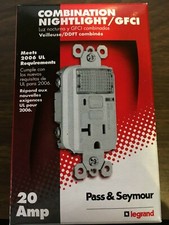 Legrand Pass & Seymour Gfci Outlet Led Nightl...
