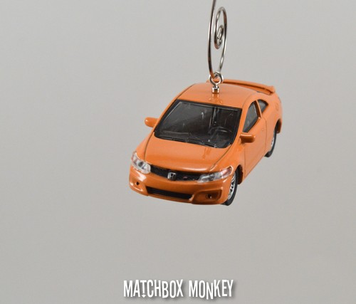 Custom 2011 Honda Civic Si Christmas Ornament 1/64th Scale Adorno Racing - Picture 2 of 8