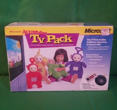 Microsoft Actimates TV Pack Teletubbies Characters New 1999 | eBay