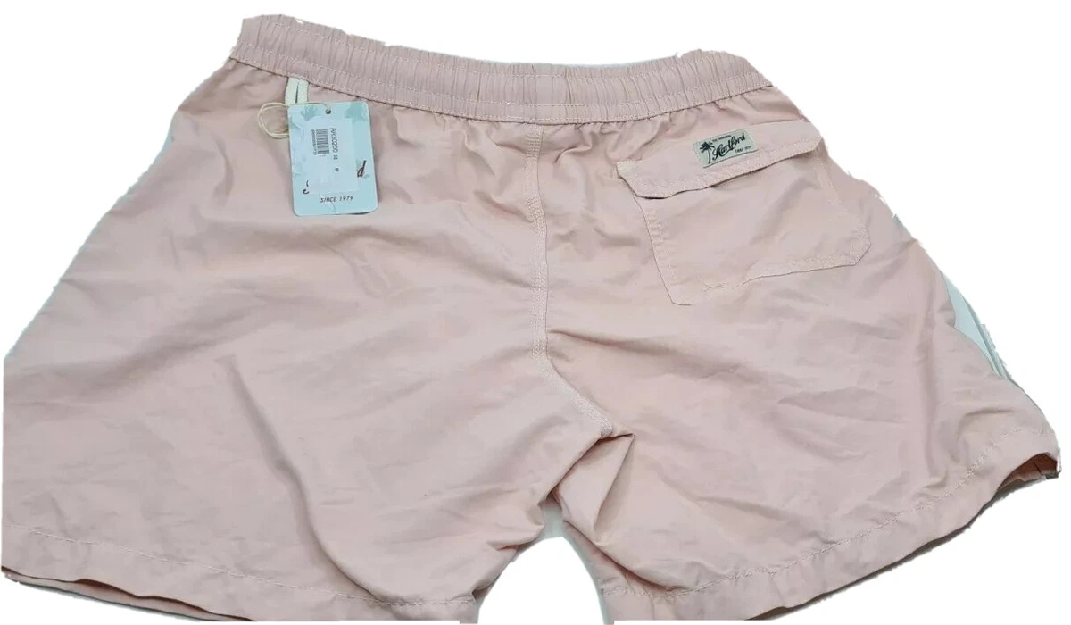 Shorts De Bain Courts Homme Rose