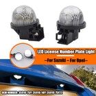 2PCS For Opel Agila 2000 2001 2002 2003 2004-2007 LED License Plate Light Lamp