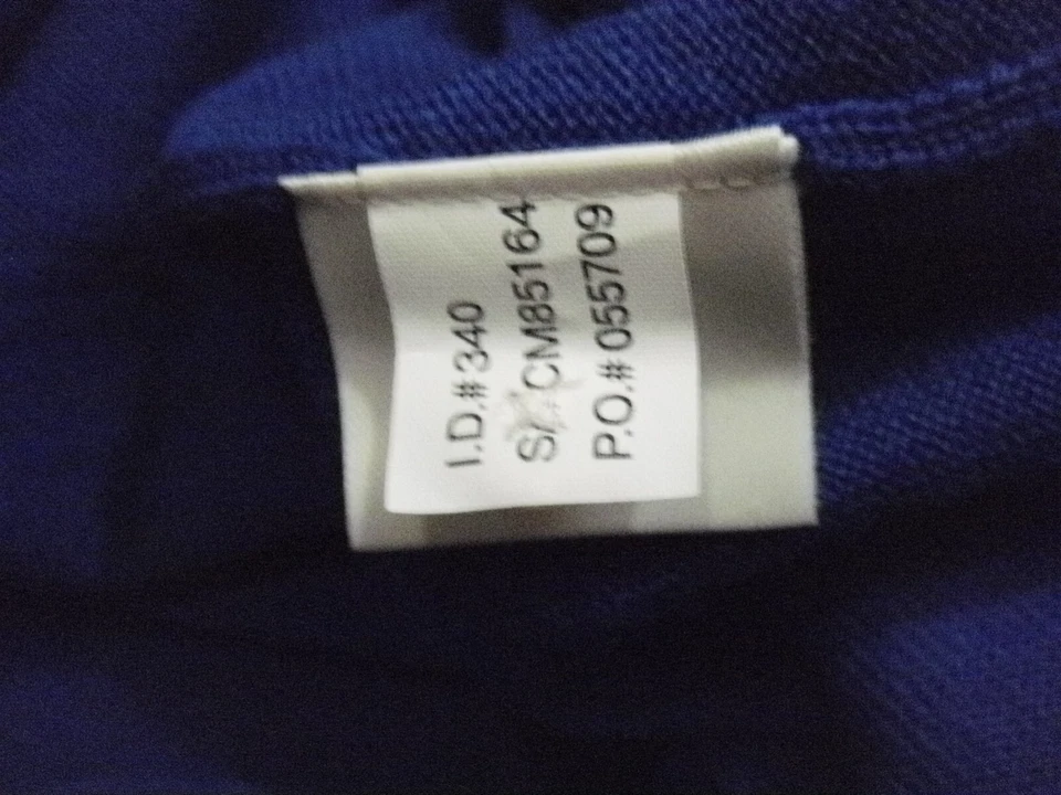 Suéter Polo Colección Callaway Hombre Azul Lana Merino Tejido Manga Larga Foto 4 de 4