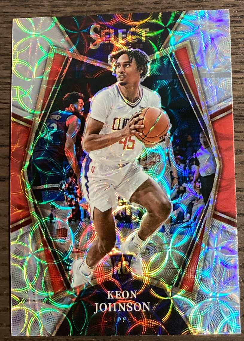 2021-22 Panini Select Keon Johnson #115 Rookie Premier Level Scope! #719