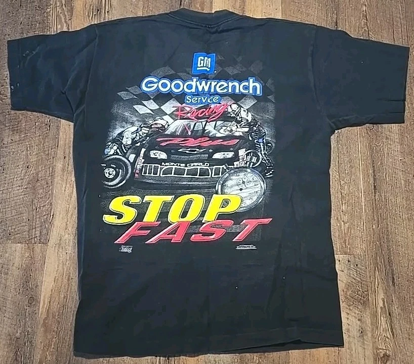 Camiseta Dale Earnhardt 1996 Imagen Deportiva Run Hard De Colección Nascar Talla Mediana  Foto 4 de 4