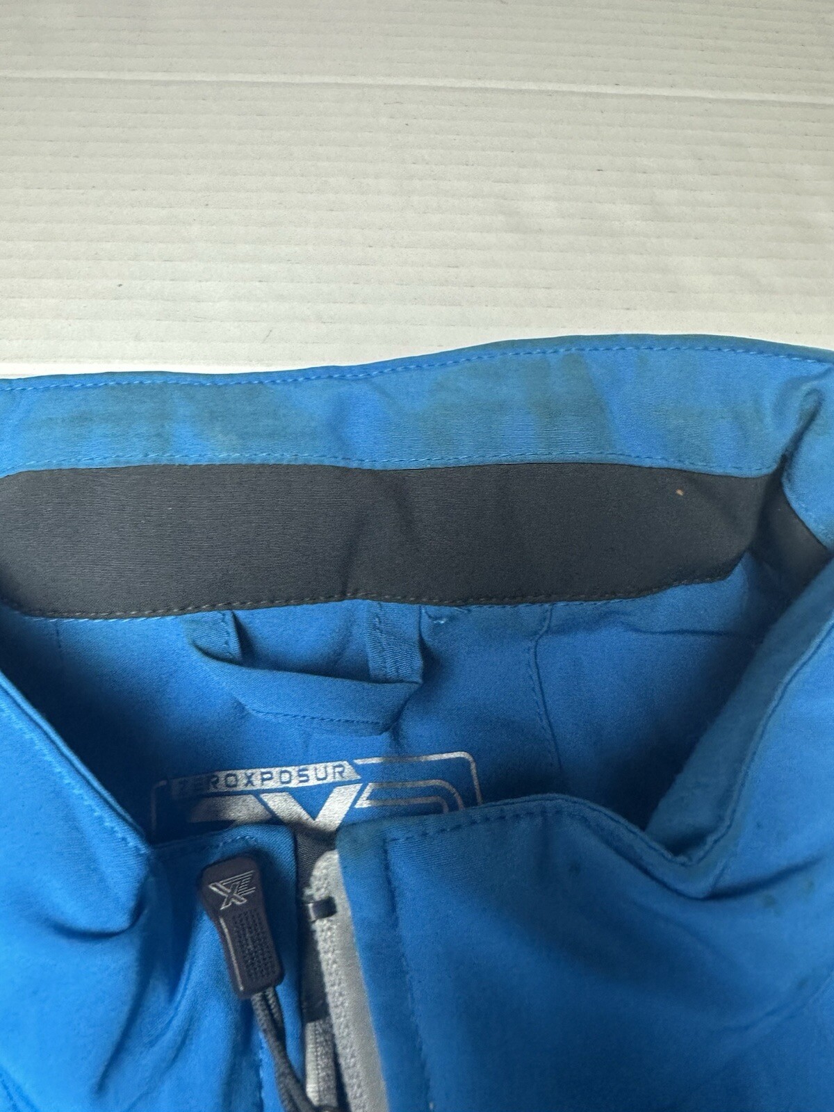 ZeroXposure Performance Jacket Mens Large Blue Fu… - image 4