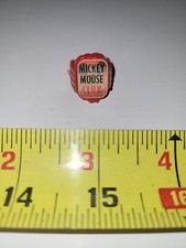 Vintage 1950's Mickey Mouse Club Ring Holographic / 3-D