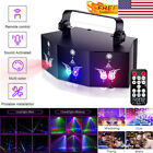 9-Eye Led Laser Light Dmx Projector Strobe Dj Party Stage Effect Lights w/Remote
