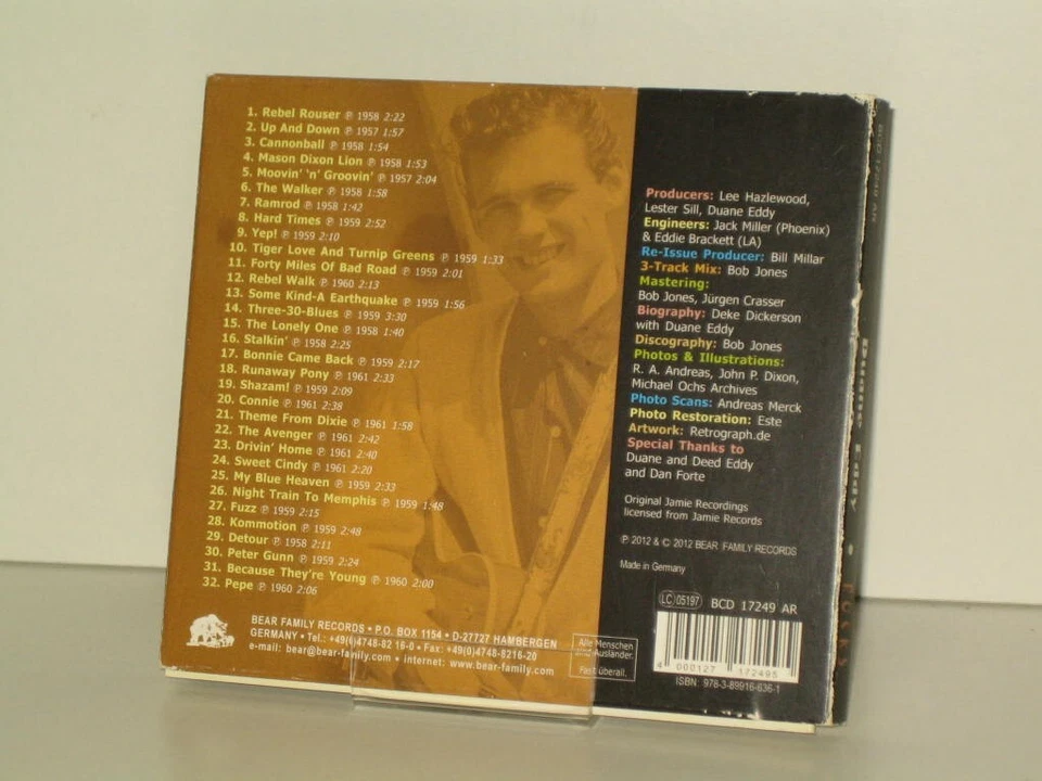 CD Duane Eddy:  Duane Eddy Rocks  (2012 Bear Family) - Bild 2 von 4