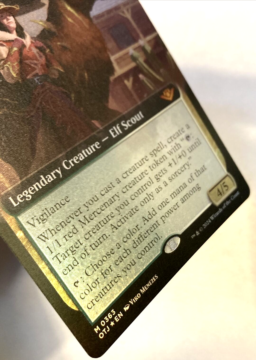 MTG Selvala, Eager Trailblazer EXTENDED FOIL Outlaws of Thunder