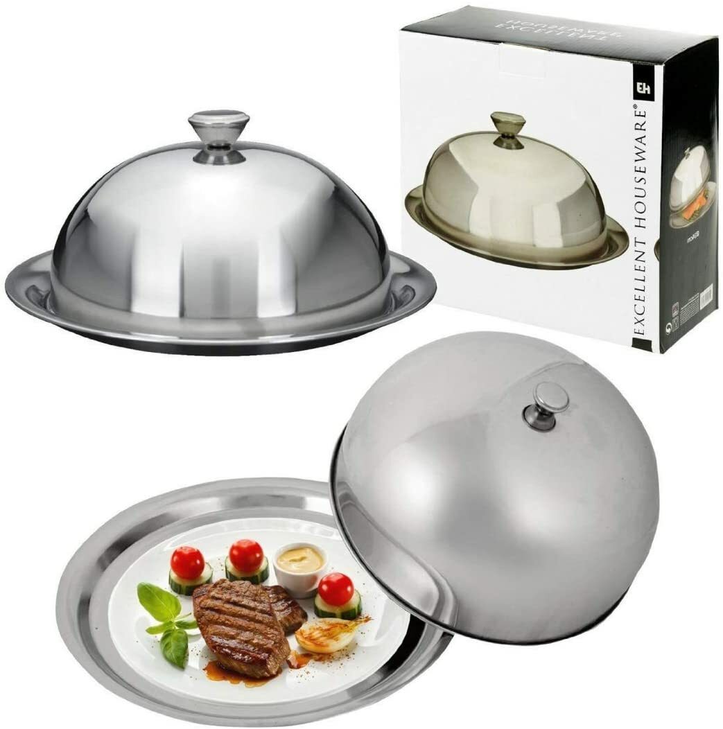 Accesorios para parrilla de acero inoxidable para hogar y restaurante campana frasco cúpula