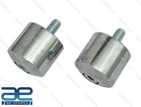 Passt FüR Royal Enfield Bullet Lenkerendgewichte Verchromt Ecs