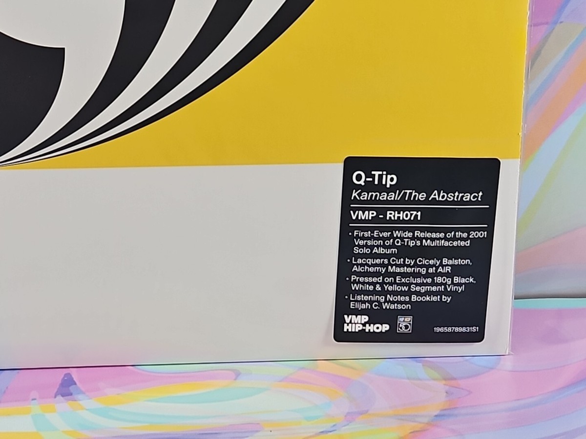 Q-Tip - Kamaal/The Abstract (Record) New Sealed, Yellow
