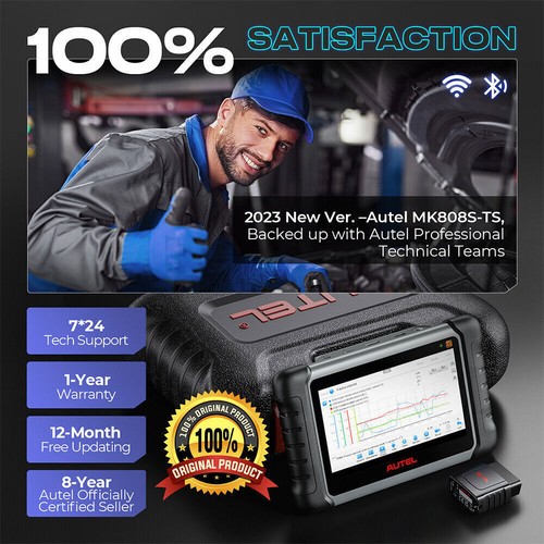 2025 AUTEL MaxiCOM MK808S-TS PRO OBD2 Scanner Diagnosi di Tutti i Sistemi TPMS - Imagen 9 de 10