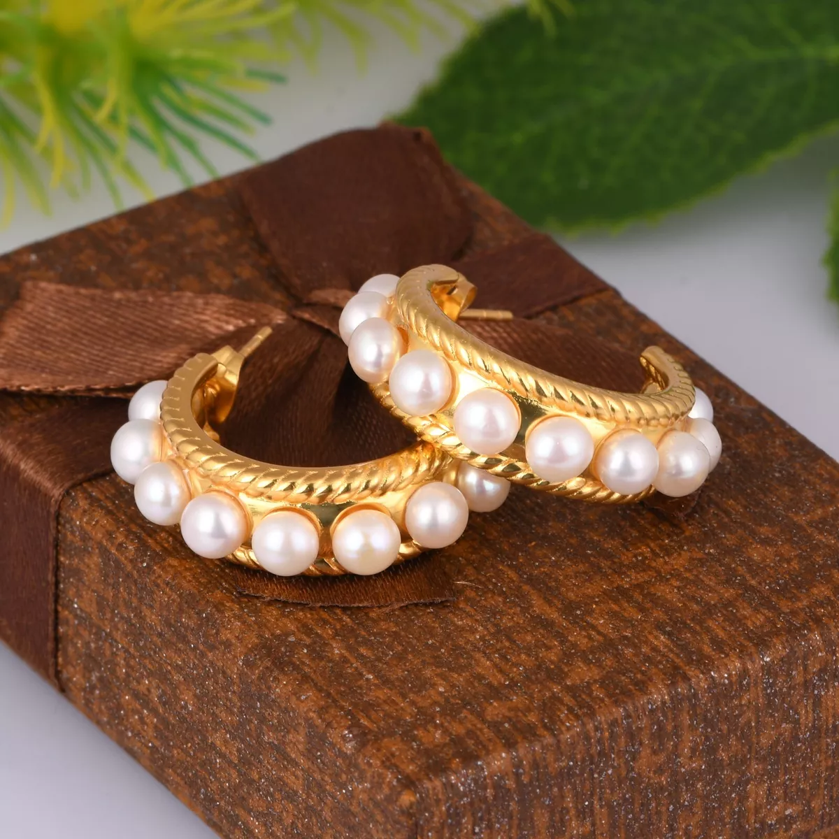 Gold Hoop Earrings | Small gold hoop earrings, Gold earrings designs, Gold  earrings