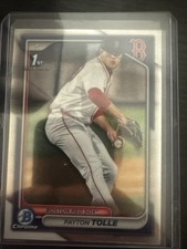 2024 Bowman Chrome Payton Tolle #BDC-63 Boston Red Sox