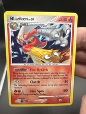2009 Pokemon TCG Platinum Base Set BLAZIKEN 3/127 HOLO RARE - LP on eBay