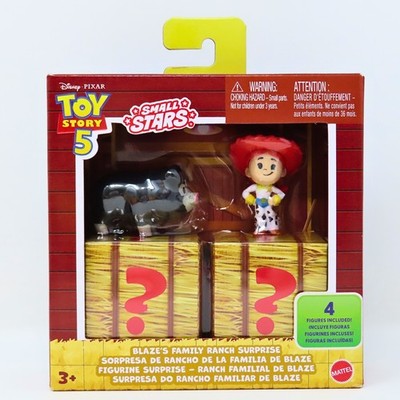 Disney Pixar Toy Story 5 Small Stars Blaze's Family Ranch Surprise 4 Figure Set