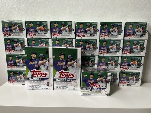 2022 Topps Update Sealed Wax Lot - 1 Jumbo, 2 Hobbies, 24 Blasters