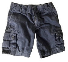 Ralph Lauren Polo Boys 4t shorts Bottoms navy blue cargo pockets pre owned