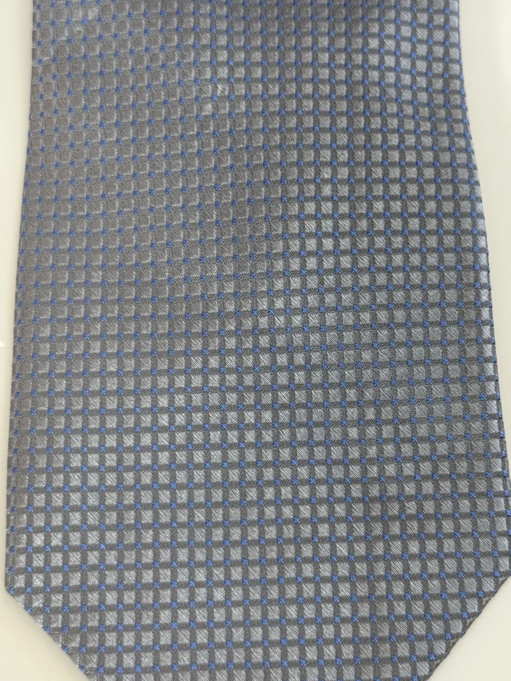 Croft & Barrow Mens Formal Necktie Silver Neck Tie - Изображение 2 из 3