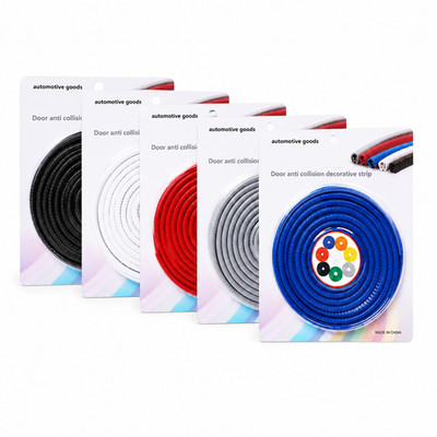 16.4ft(5M ) Car Door Edge Guard U Shape Rubber Seal Strip Molding Trim Protector