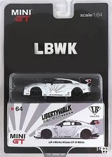 1/64 Scale LB Works Nissan GT-R R35 Type 1 Rear Wing Mini GT