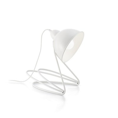 Ideal Lux Guendalin TL1 White Table Lamp E27