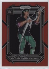 2023 Panini Prizm WWE Red Prizm 204/299 Ricky The Dragon Steamboat #144 0us8