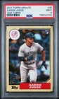 2017 Topps Update Aaron Judge 1987 Topps Rookie Yankees PSA 9