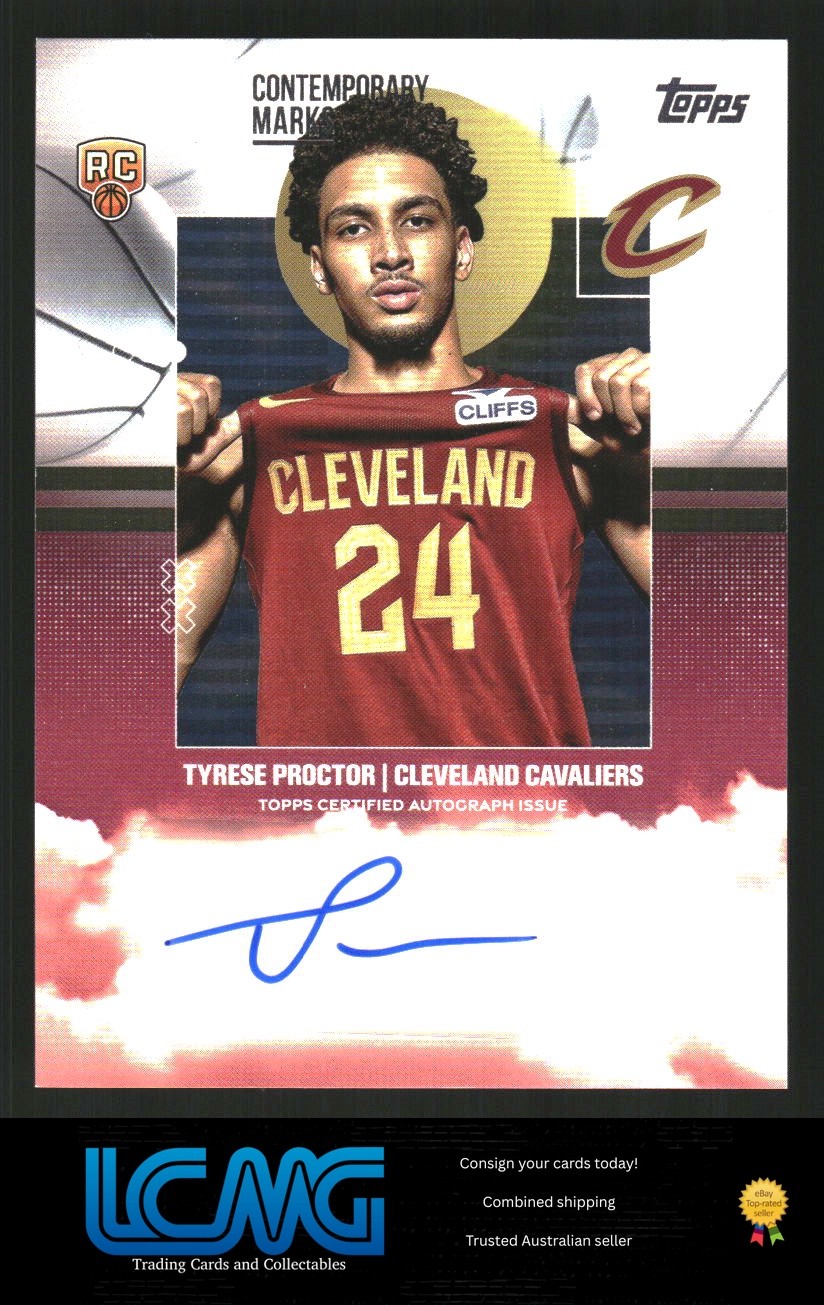 2025-26 Topps #CM-TP Tyrese Proctor Contemporary Marks