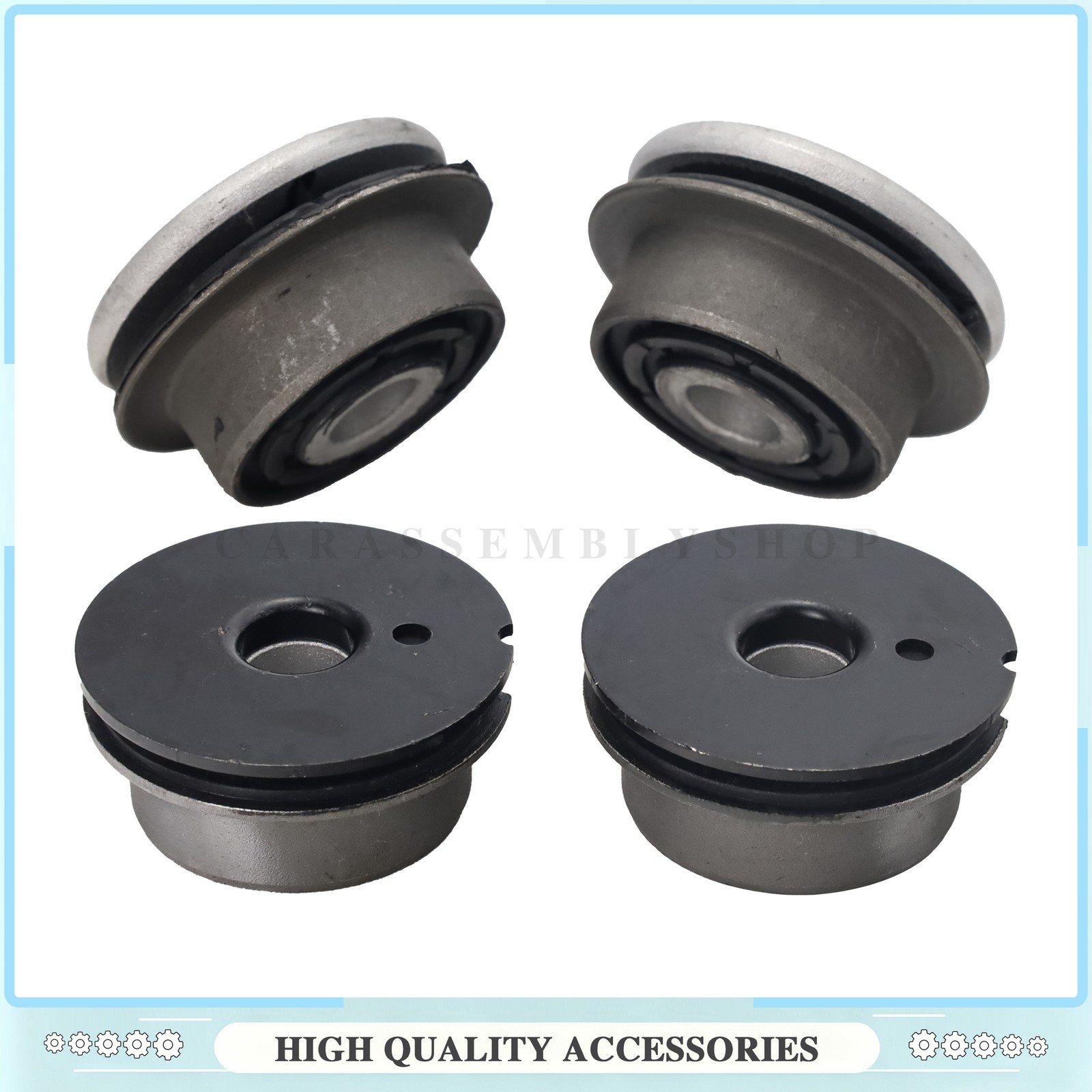Maserati Quattroporte 2009-2013 Front Upper Control arm bushings 4 pcs P/N 980139889