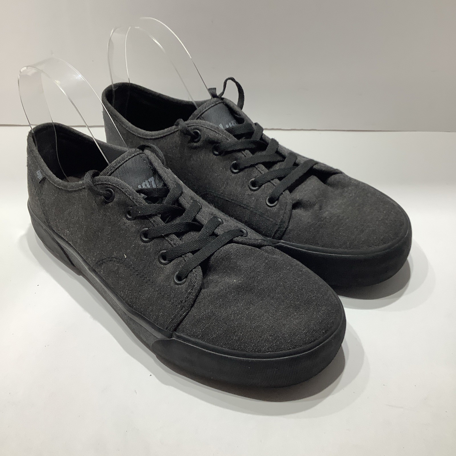SAOLA Scarpe casual sneakers uomo Lugz Trax stringate nere in tela misura 8 5M ottime