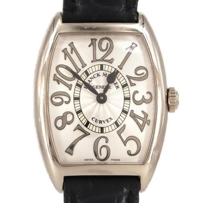 Authentisch [ungewartet - Value Price] Franck Muller Tonneau Curvex WG 7502QZ...