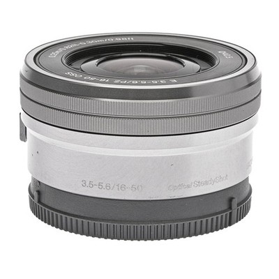 Sony SEL 16-50mm F3.5-5.6 Sony E-Mount silber gebraucht Objektiv
