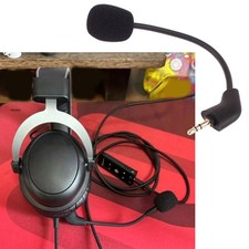 Gaming Headset Mic Boom Easy Adjustment for Cloud 2 II Corded Headset