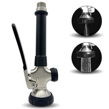 Pre Rinse Spray Commercial Sink Faucet Sprayer Dual Black