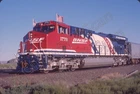 Original Slide- BNSF ES44AC 1776 FRESH 250 America At Stronghold, CA 6/26