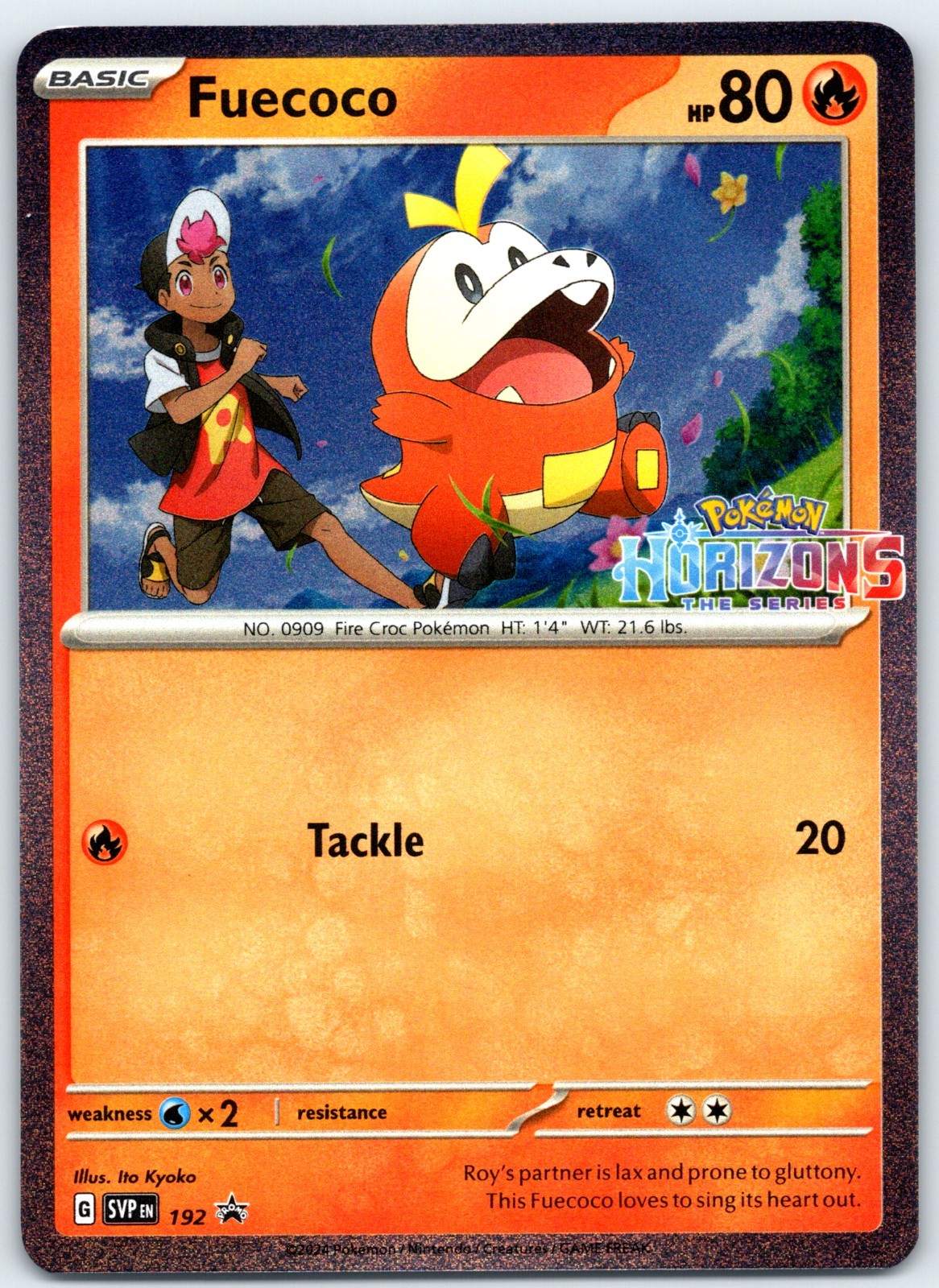 Fuecoco (Black Star Promo) - SVP 192 - Pokemon Scarlet & Violet: Promo Card