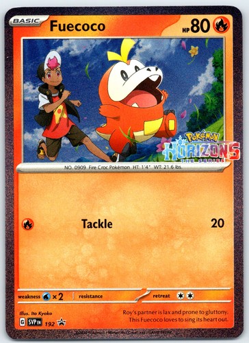 Fuecoco (Black Star Promo) - SVP 192 - Pokemon Scarlet & Violet: Promo Card
