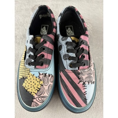 Vans Era Stacked Nightmare Before Christmas Sally Patchwork Sneakers 7W 5.5M