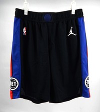 2022-23 Detroit Pistons Rodney McGruder #17 Game Used Black Shorts Statement 38