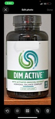 DIM Active 60 Capsules Zhou Nutrition Activated Broccoli Extract 250 mg