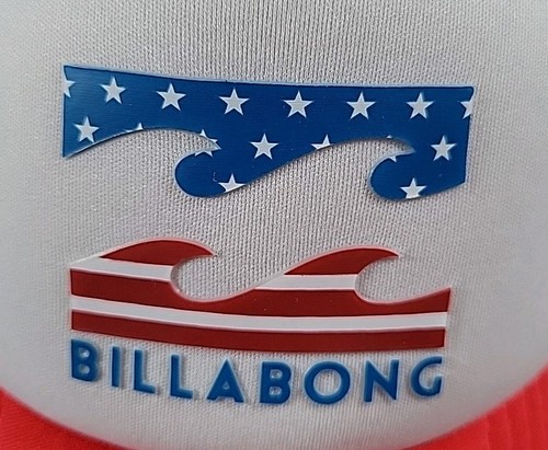 Cappello Berretto Snapback Billabong Trucker Mesh-Back ROSSO, BIANCO, BLU - USA - Foto 6 di 10